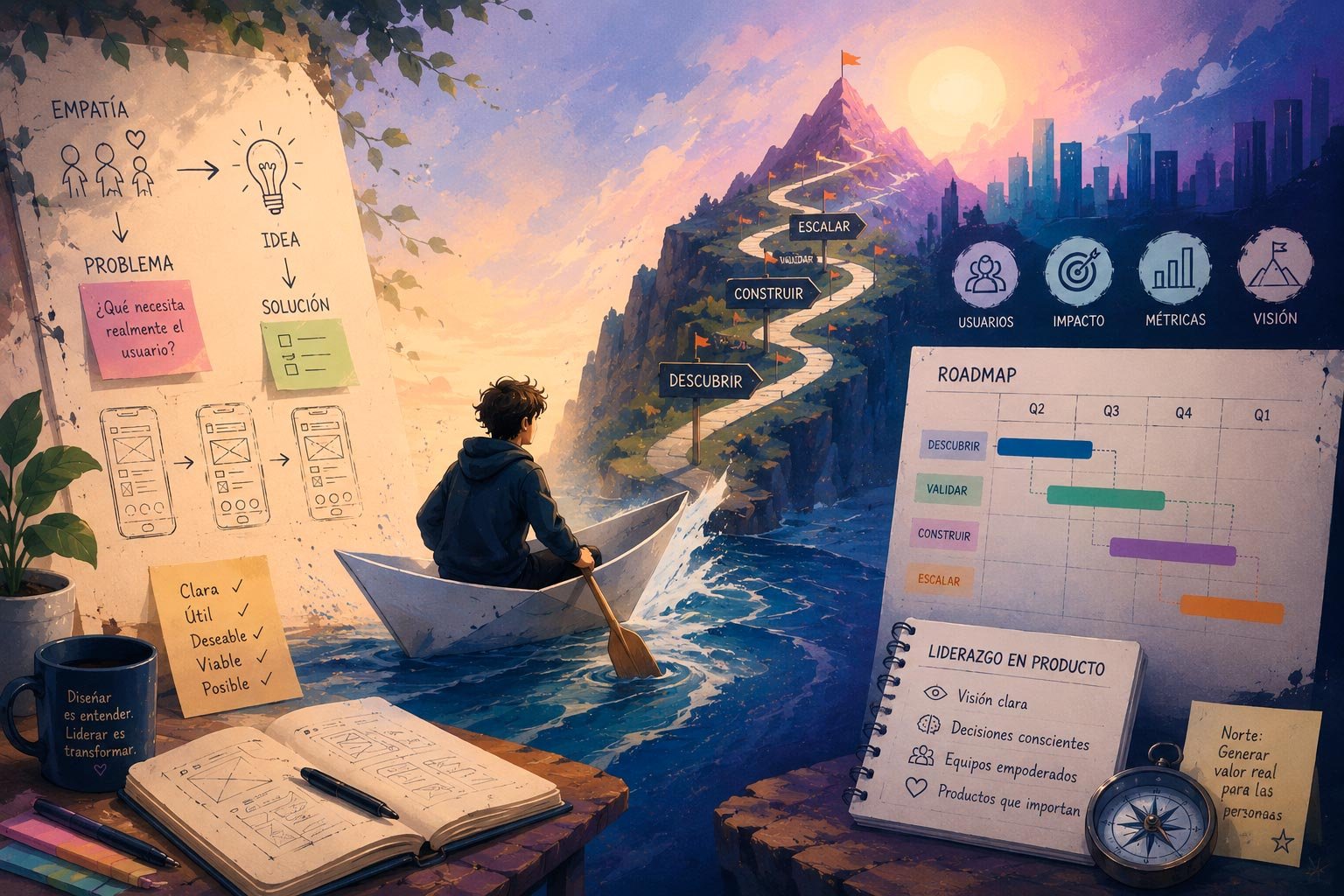 Cómo la visión de diseño potencia (y a veces sabotea) el liderazgo en Producto